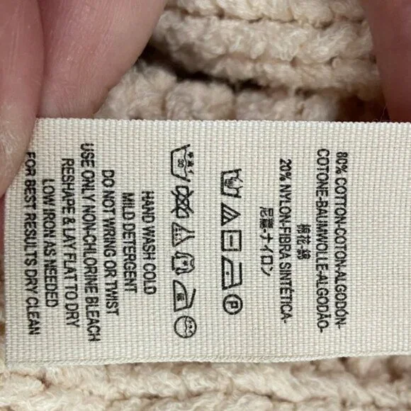 NWT Free People Higher Love Crochet Knit Fringe Boho Sweater Size Medium Hippie - Picture 5 of 6